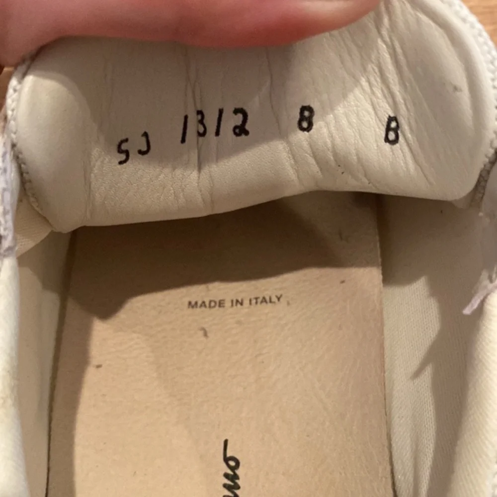 Salvatore Ferragamo Brown Leather Canvas Sneakers with Classic Design